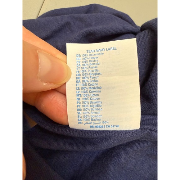 Port & Company Penn State Nittany Lions Fan Favorite T-Shirt Large Navy Blue - Picture 6 of 6